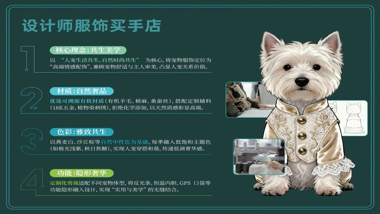 设计师宠物服饰
